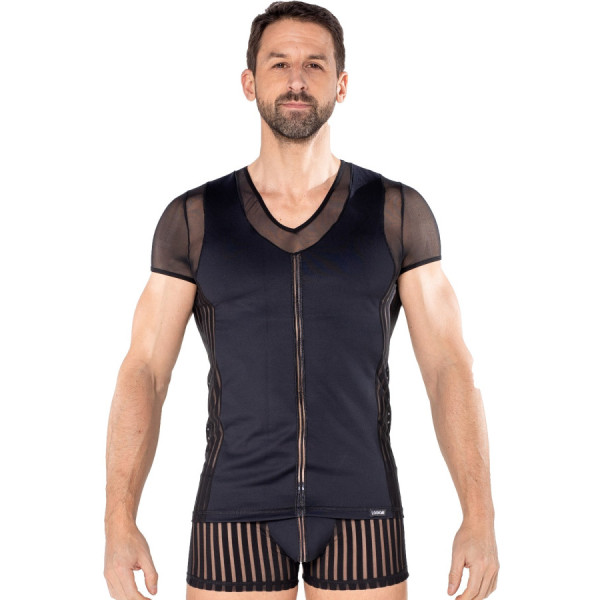 T-shirt noir Biker 